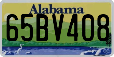 AL license plate 65BV408