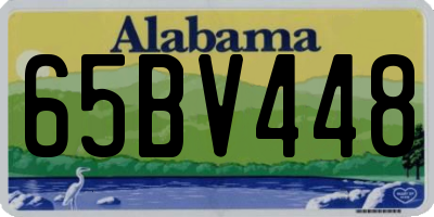AL license plate 65BV448