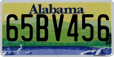 AL license plate 65BV456
