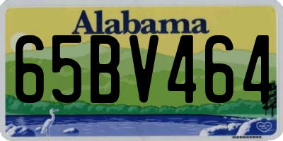 AL license plate 65BV464