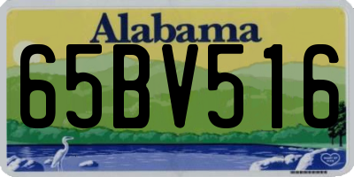 AL license plate 65BV516