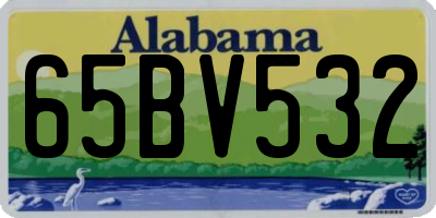 AL license plate 65BV532