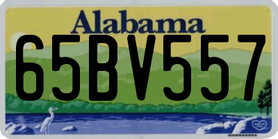 AL license plate 65BV557