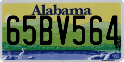 AL license plate 65BV564