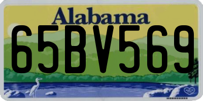 AL license plate 65BV569