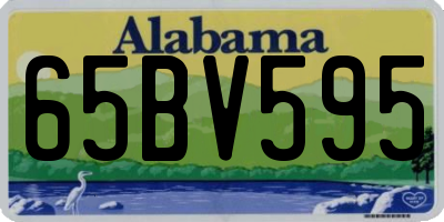 AL license plate 65BV595