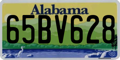 AL license plate 65BV628