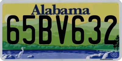 AL license plate 65BV632