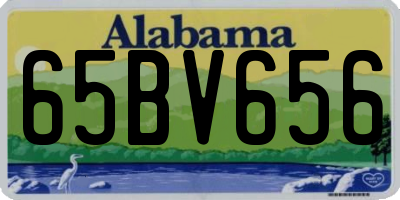 AL license plate 65BV656