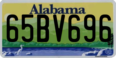 AL license plate 65BV696