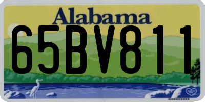 AL license plate 65BV811