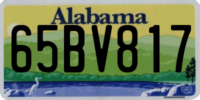 AL license plate 65BV817