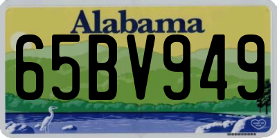 AL license plate 65BV949