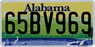 AL license plate 65BV969