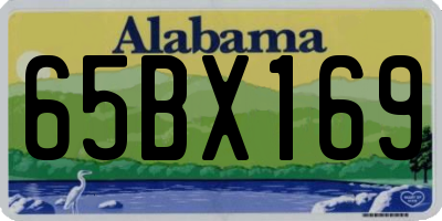 AL license plate 65BX169
