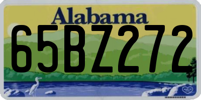 AL license plate 65BZ272