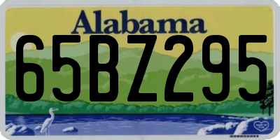 AL license plate 65BZ295