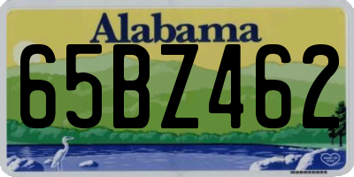 AL license plate 65BZ462
