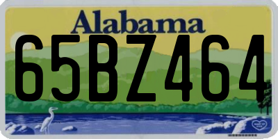 AL license plate 65BZ464