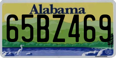 AL license plate 65BZ469