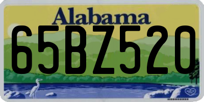 AL license plate 65BZ520