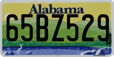 AL license plate 65BZ529
