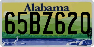 AL license plate 65BZ620