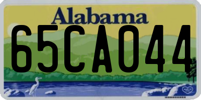 AL license plate 65CA044