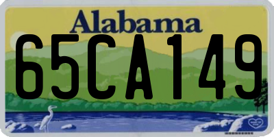 AL license plate 65CA149