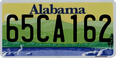 AL license plate 65CA162