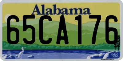 AL license plate 65CA176