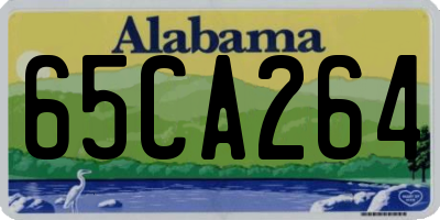 AL license plate 65CA264