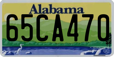 AL license plate 65CA470