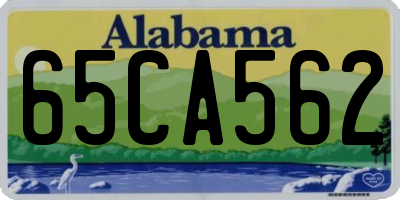 AL license plate 65CA562