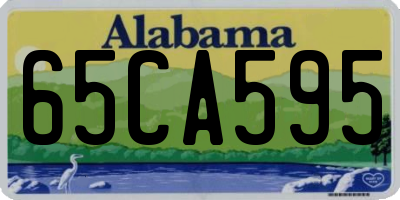 AL license plate 65CA595