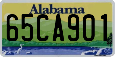 AL license plate 65CA901