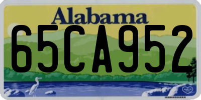 AL license plate 65CA952