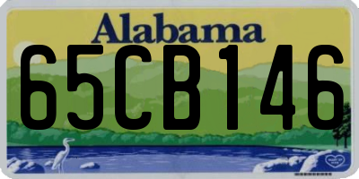 AL license plate 65CB146