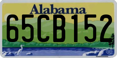 AL license plate 65CB152