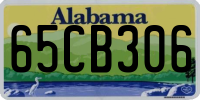 AL license plate 65CB306