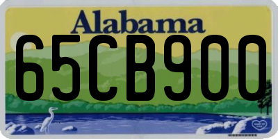 AL license plate 65CB900