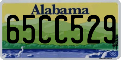 AL license plate 65CC529