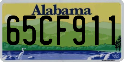 AL license plate 65CF911