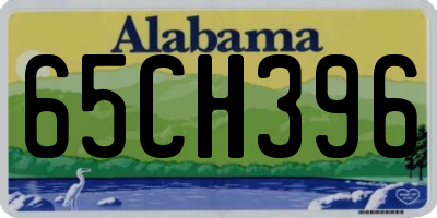 AL license plate 65CH396