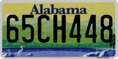 AL license plate 65CH448