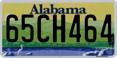 AL license plate 65CH464