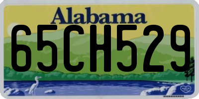 AL license plate 65CH529