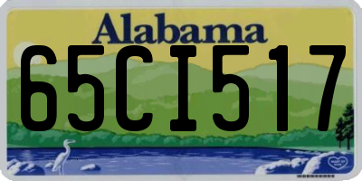 AL license plate 65CI517