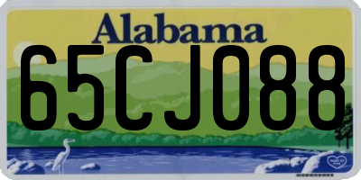 AL license plate 65CJ088