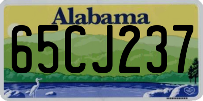 AL license plate 65CJ237